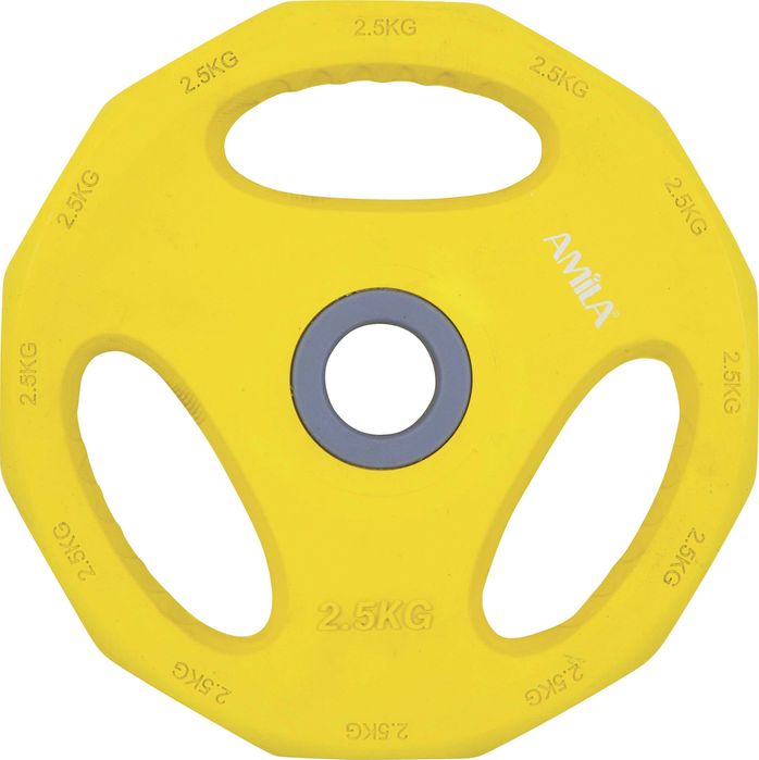 Цветни Дискове ø30 мм, Тежести за Pump Set AMILA 2 × 2.5 кг, Аеробика