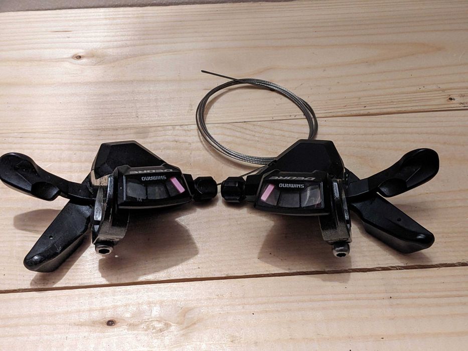 Set manete schimbator Shimano Deore 3x9 viteze SL-M590