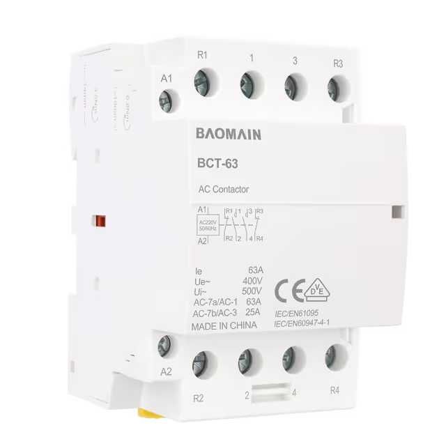 Contactor de instalare 4 poli 63A 2NO+2NC – 63A