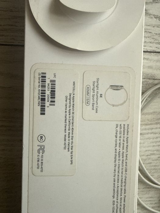 Apple watch se 40mm (2 gen)