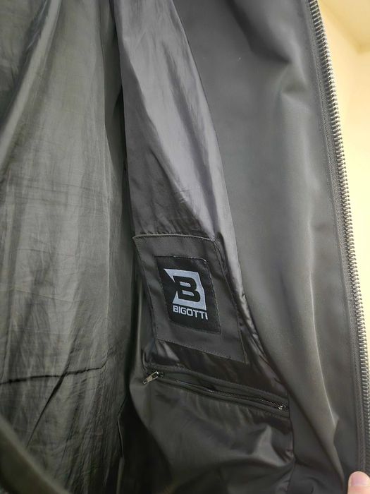 Geaca barbati BIGOTTI, neagra, marime S-M (regular)