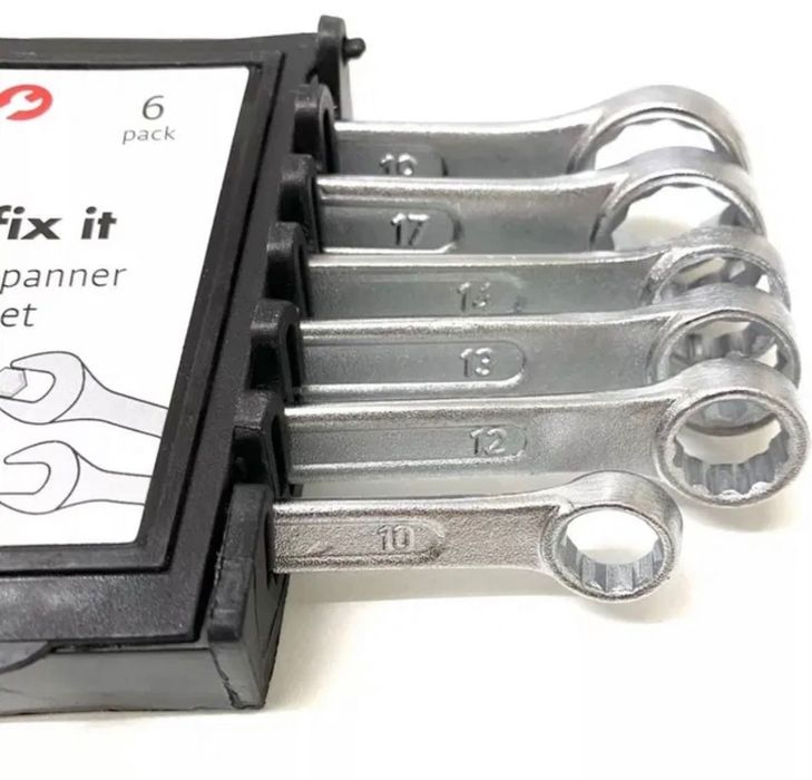 Комплект Ключове Звездогаечен с Тресчотка 6 броя