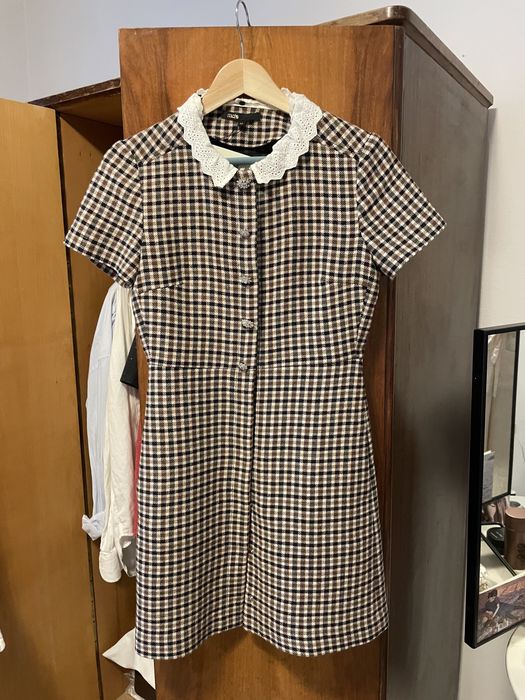 Рокля с яка Maje 34 XS