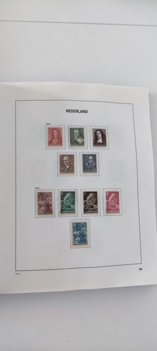 Albume pretiparite timbre Olanda