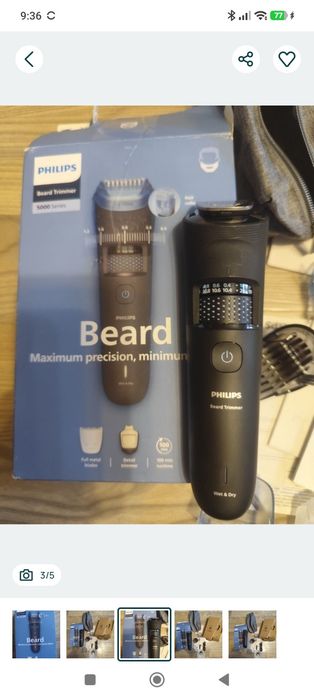 PHILLIPS. Beard Trimmer 5000series
