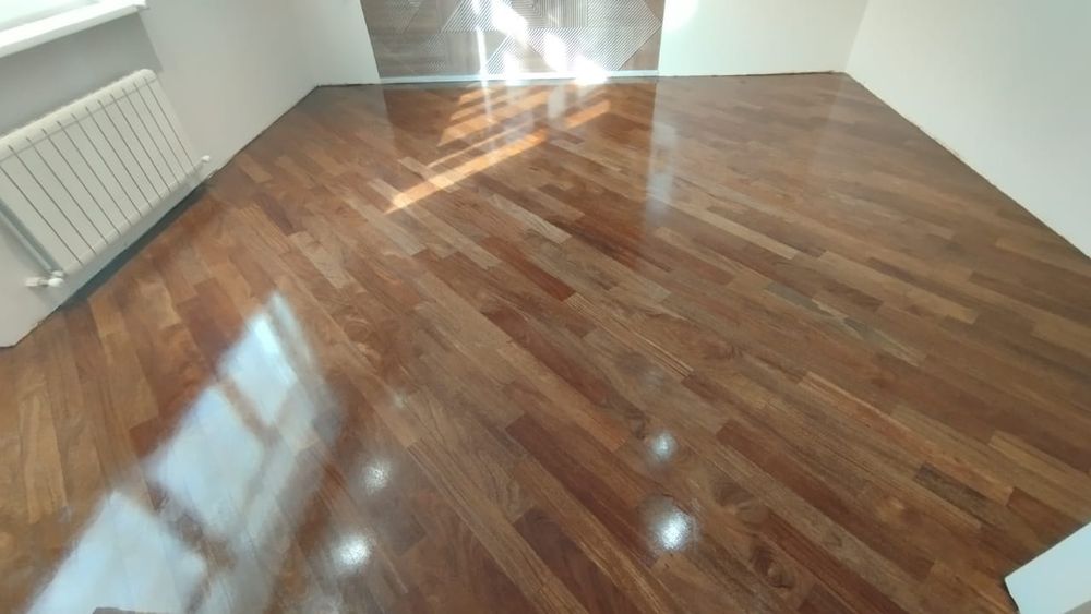 Шлифовка паркета