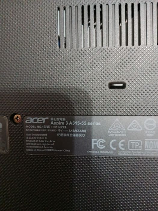 Ноутбук aser aspire 3