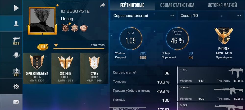 Продам аккаунт в стандофф 2