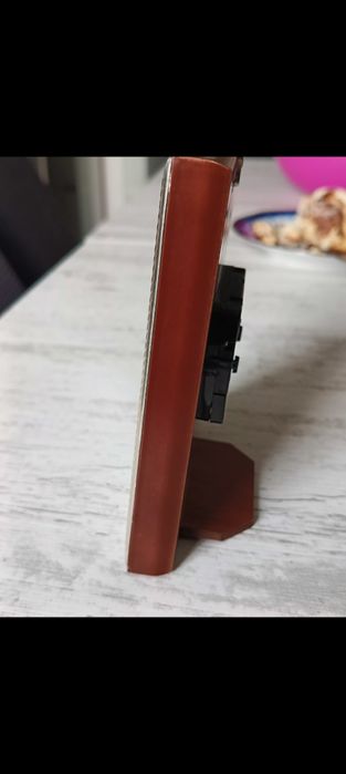 Ceas quartz de masă/șemineu cu ramă din argint,nu automatic-nou,cutie