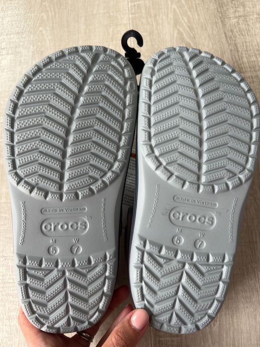 Crocs Цвят Light Grey / Navy