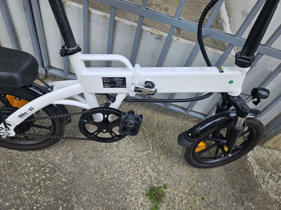 Електрически сгъваем велосипед 16 цола U3-шест месеца гаранция