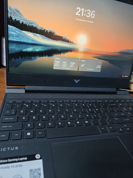 Brend: HP
Seriya: Victus
Protsessor: Intel Core i7