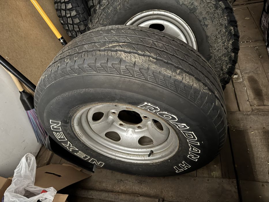 Запасное колесо Land cruiser 105.