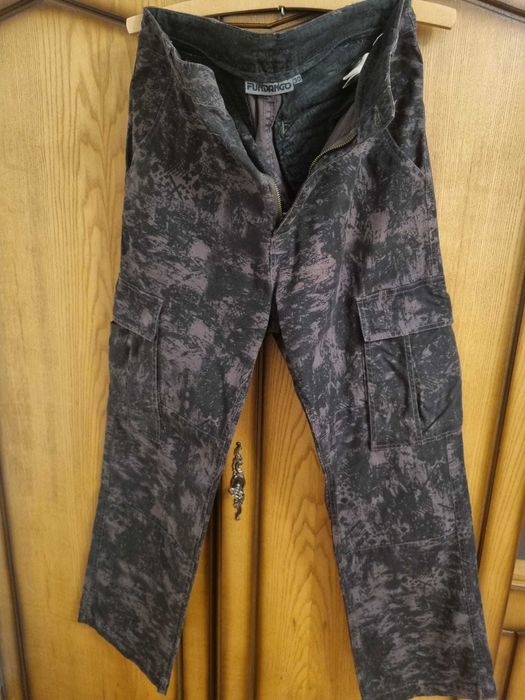 Vand pantaloni barbat cargo, Fundango (Columbia), model army maron M-L