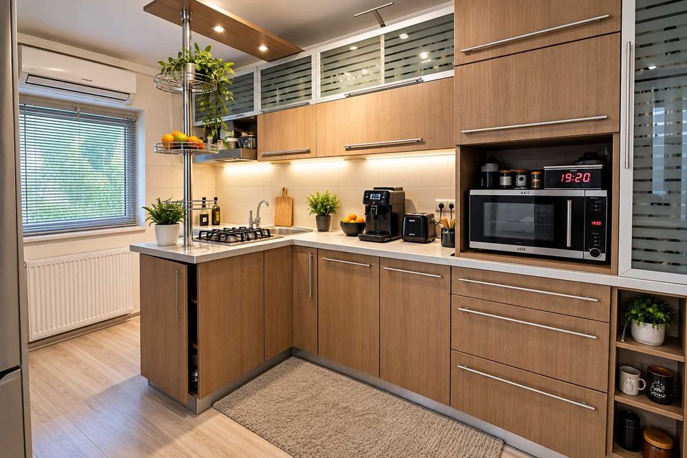 PROPRIETAR – Apartament 4 camere , 90 mp , 2 băi , complet mobilat și utilat , Cartier 9 Mai