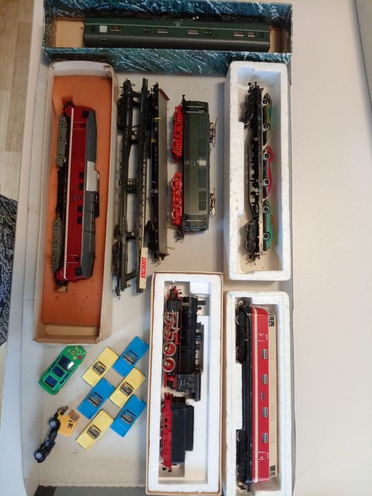 Mega set trenulete electrice