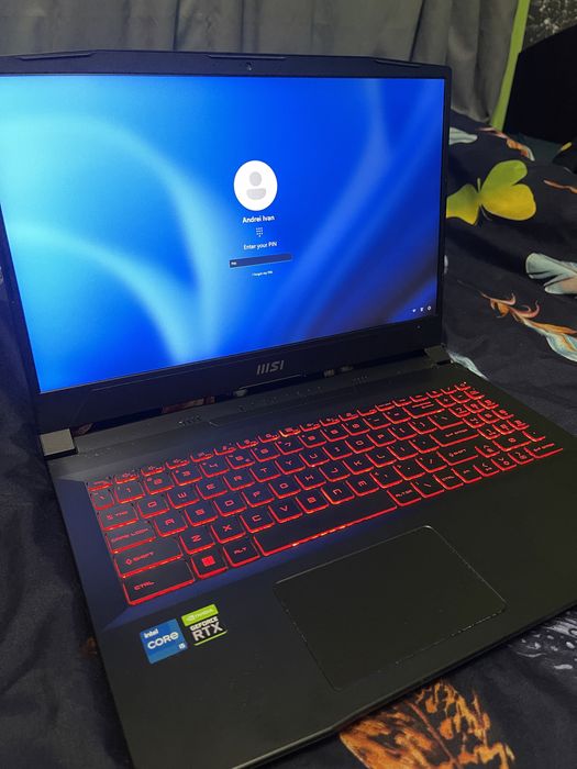 Laptop MSI Katana GF66 32gb 4tb m2