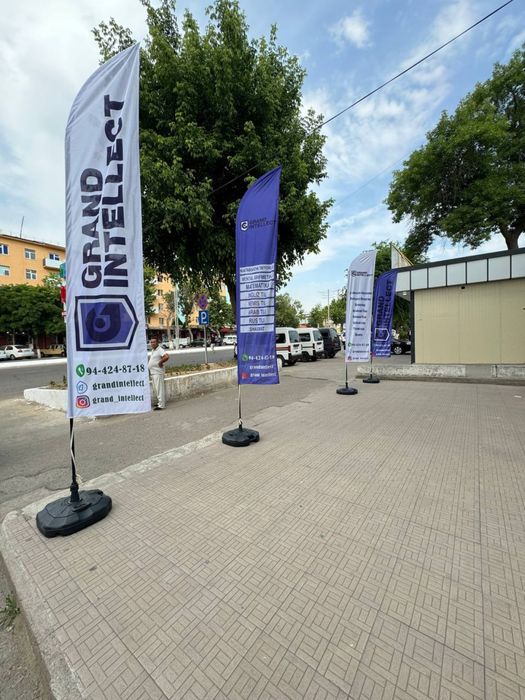 Parus Bayroq - Reklama - Bayroq