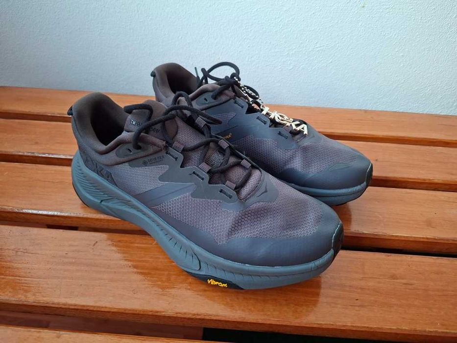 Adidasi trekking HOKA Transport Goretex talpa Vibram marime 42 zero km