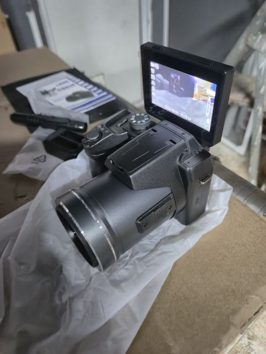 Промо Цена!NBD 64MP 5K цифров фотоапарат с автофокус, WiFi и управление чрез приложение,