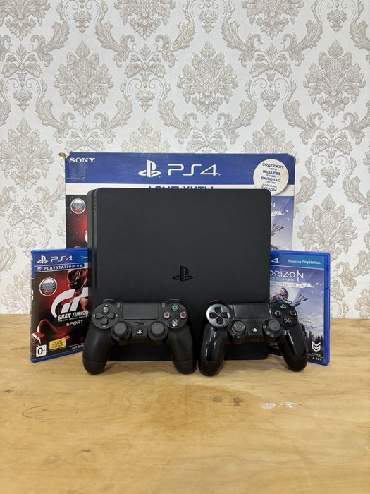 Продается PlayStation 4 slim 1терабайт