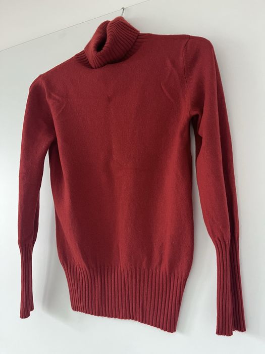 Дамска блуза поло, 36 размер, мерино и кашмир