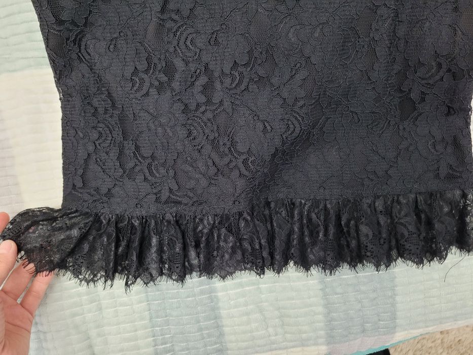 Вечернее чёрное платье