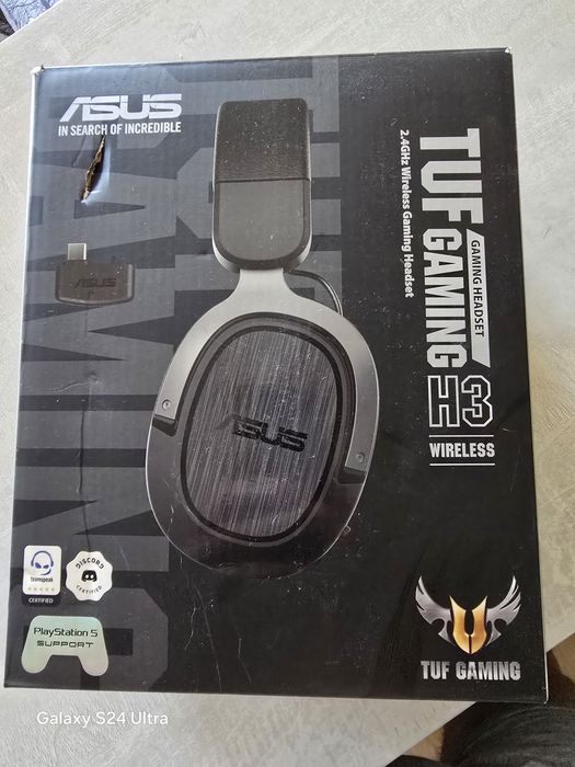 Безжични слушалки ASUS TUF Gaming H3 7.1