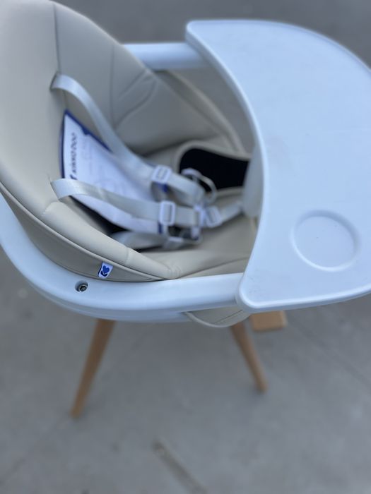 Scaun de masa KikkaBoo Elma 2in1 Roz