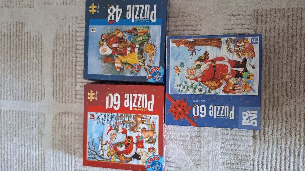 Vand lot puzzle-3 bucăți