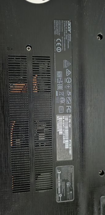 Laptop Acer Aspire E5-575G – i3 Gen 7 – SSD 120GB – 4GB RAM