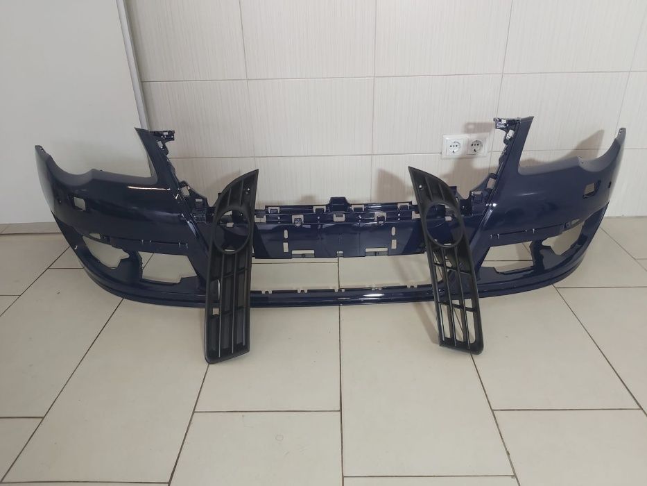 Pachet Bara Fata+Grila Bara Fata VW Passat B6 05-11 (LA5E (Albastru))