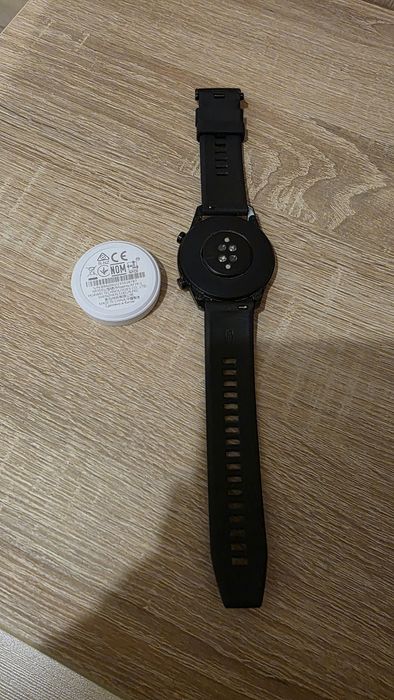 Smartwatch HUAWEI Watch GT 2 46mm, Android/iOS, silicon, negru