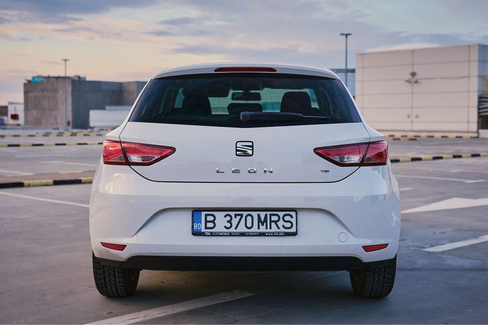 Seat Leon 1.2 TSI, 2013, alb - motor 90.000 km