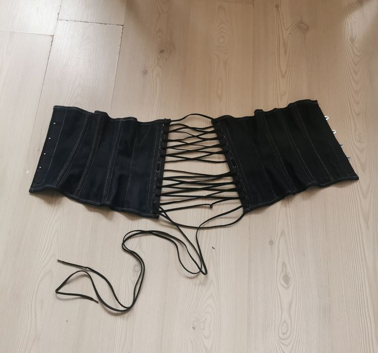 Corset întărit din denim mărimea S