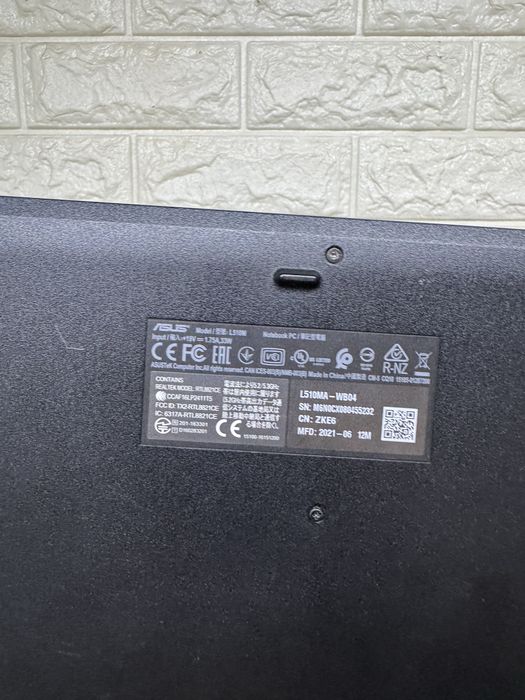 Ноутбук azus l510ma-wb04
