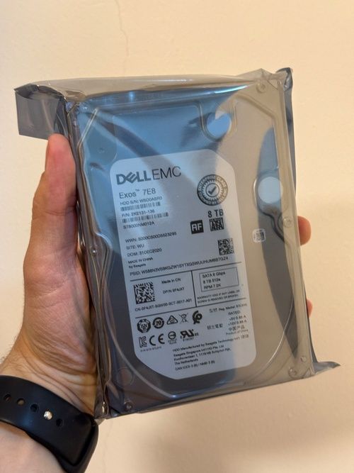 Жесткий диск 8 Тб Seagate EXOS