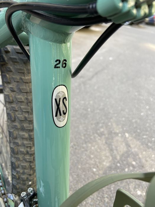 Scott Roxter 26 XS verde – foarte puțin folosită + accesorii