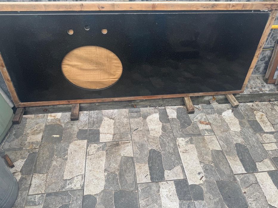 Blat granit + chiuveta si baterie noi - import SUA