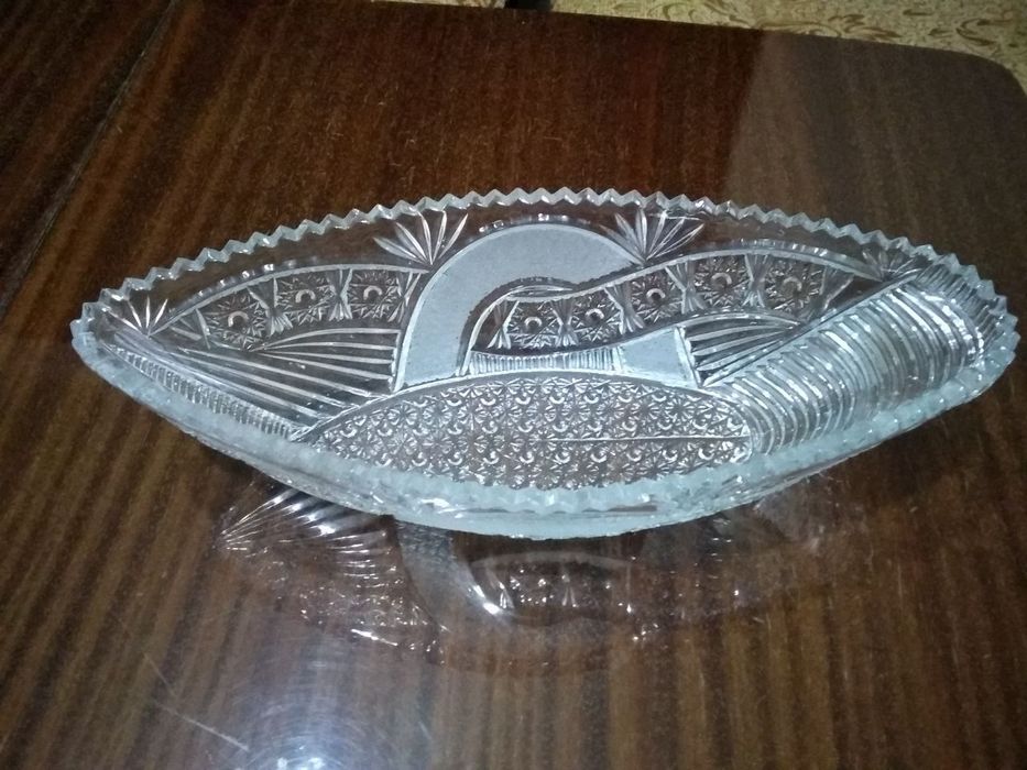 Вазы хрустальные советские