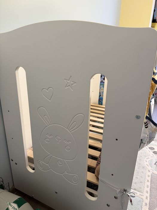 Детско легло с мартак и скрин