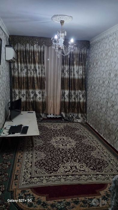 2 хонали квартира оилага узок муддатга ижарага берилади.