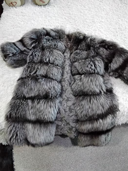 Шуба из чернобурки