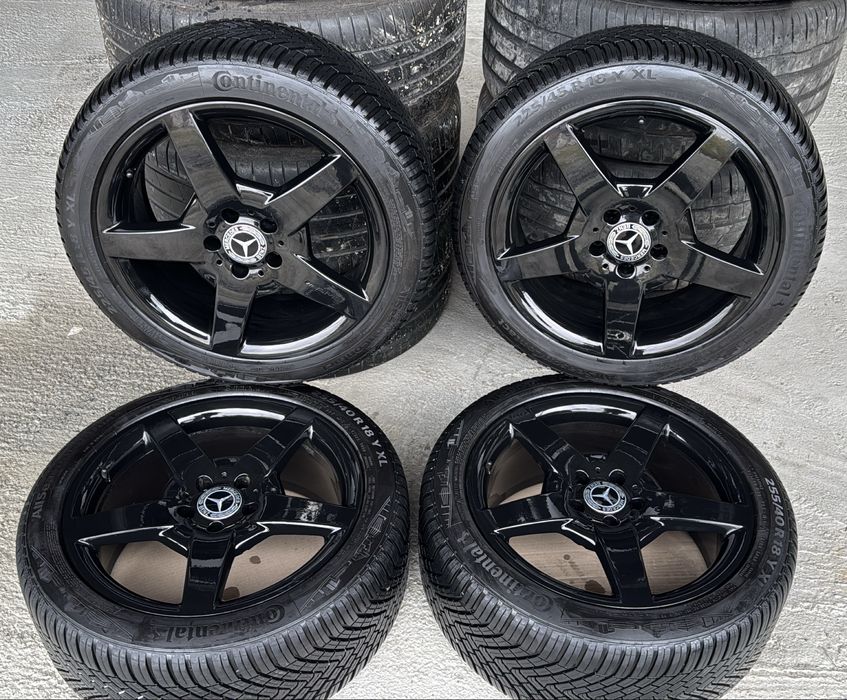 Jante Mercedes Clk Slk R18 Originale Amg Continental All Season 90%