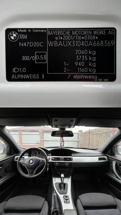 BMW 320D E91 / Facelift / Euro 5 / Alpinweiss 3
