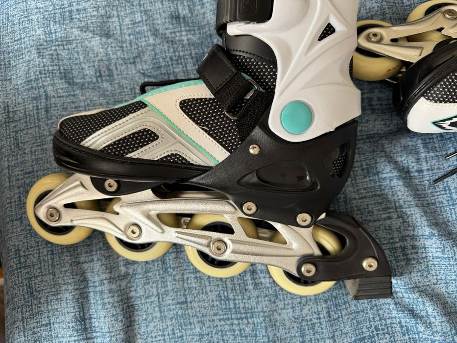 Role Raven Pulse Black/Mint reglabile mărimea 37-40