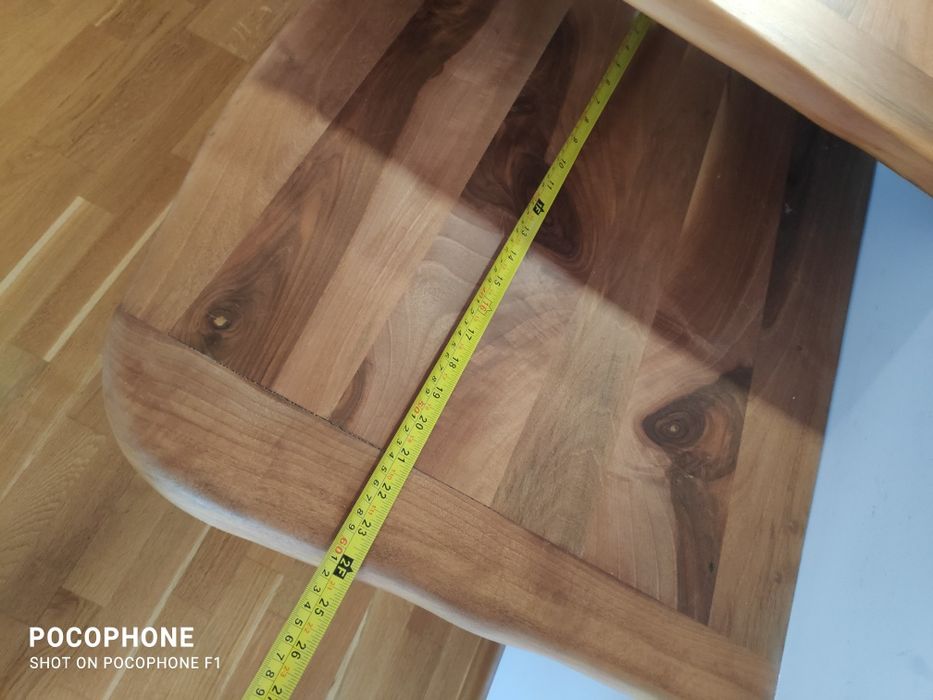 Бюро Плот с рафтове от орех масив