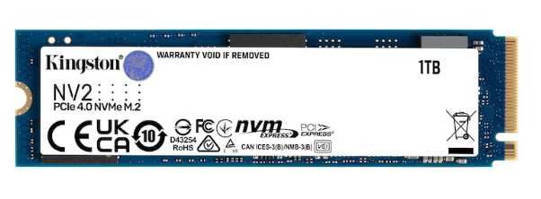 SSD Kingston NV2 1TB PCI Express 4.0 x4 M.2