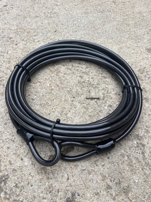 Гумирано стоманено въже