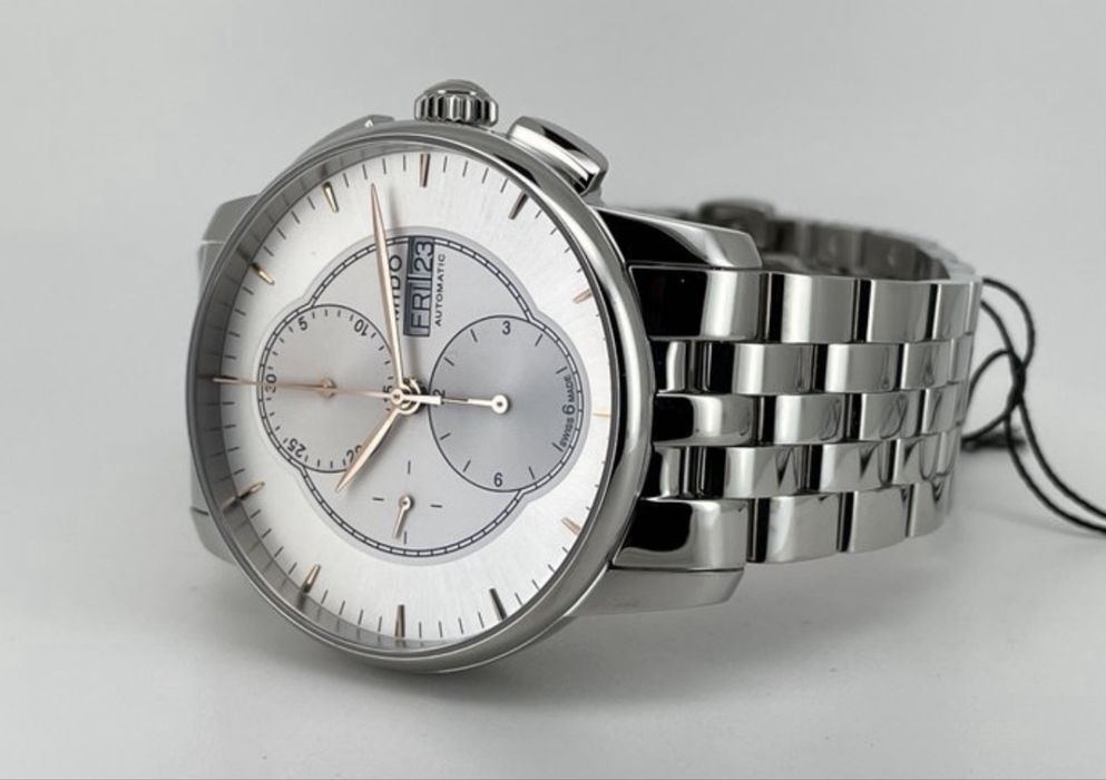 Mido Baroncelli Chronograph Automatic M8607.4.10.1 – Swiss Made Schimb Tudor Omega
